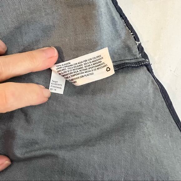 Ava & Viv Dress Square Neckline Hi Low Hemline Blue Chambray Women's Size 14W - Picture 12 of 15